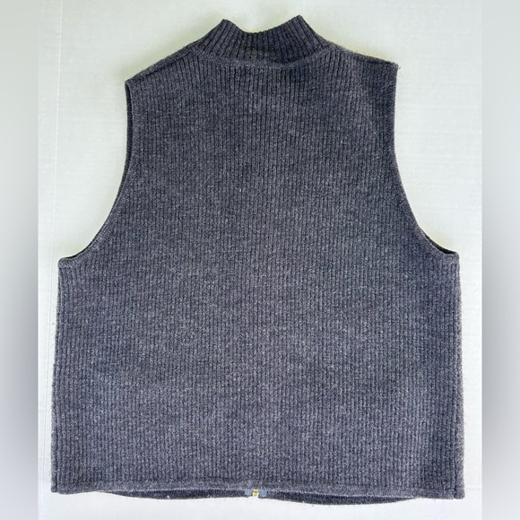 Karen Scott 100% Wool Vest - Picture 3 of 4